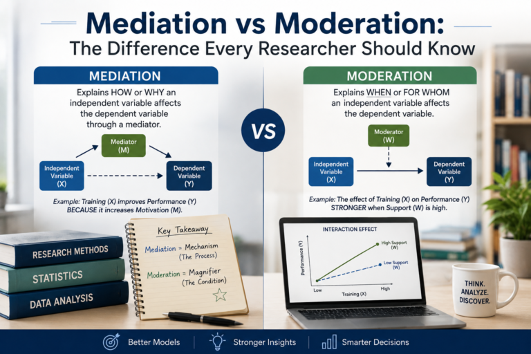 Mediaiton vs Moderation
